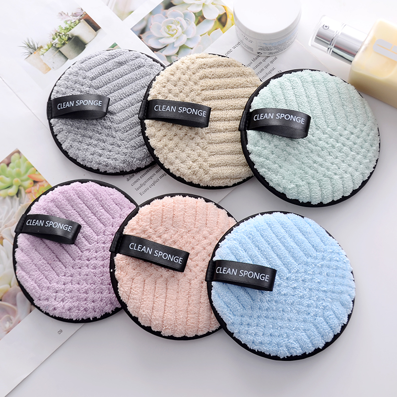 2024 New Reusable Microfiber Make-up Remover Pads - Face Cleaning Cloths and Sponges for Pores and skin Care