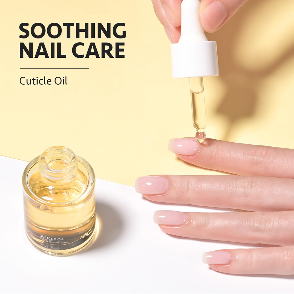 Bulk Natural Nail Care Merchandise: Moisturizing Nail & Cuticle Oil for Nourishment, Power, and Progress – Dropper Bottle