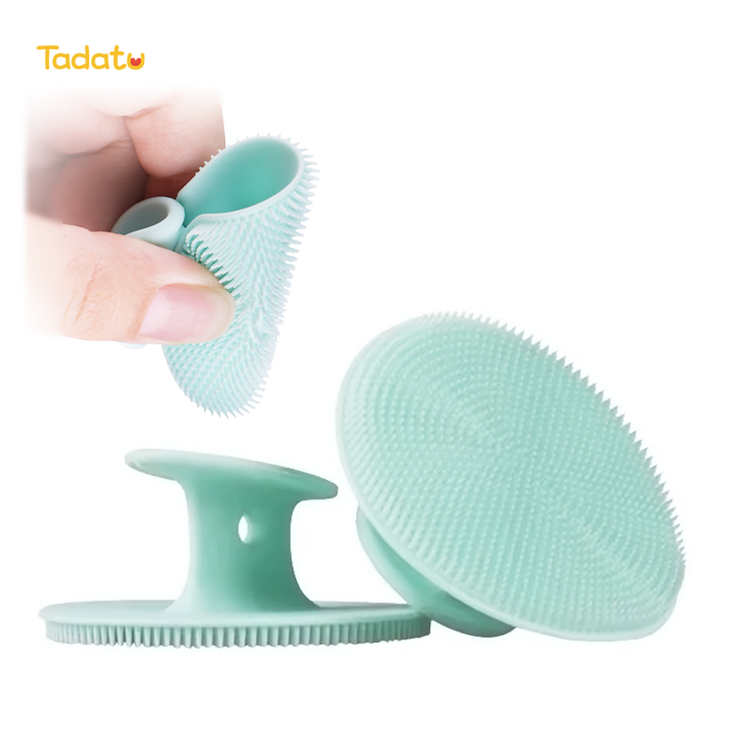 Light Silicone Facial Cleaning Brush – Guide Massager for Delicate, Delicate, and Dry Pores and skin