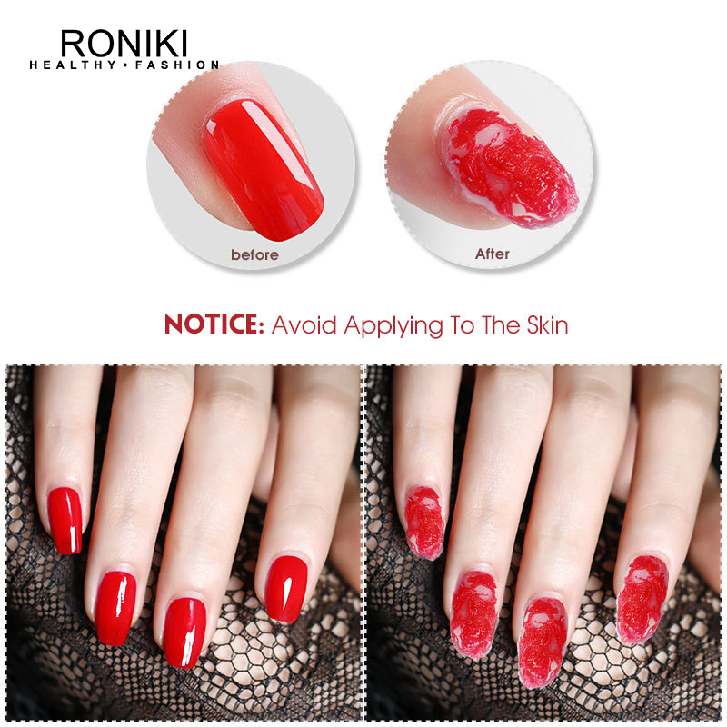 RONIK Skilled Magic Nail Polish Remover Gel – Wholesale Soak-Off System